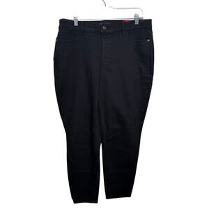 Talbots Flawless Five-Pocket Jegging Pants Black Size 16P Petite Stretch
